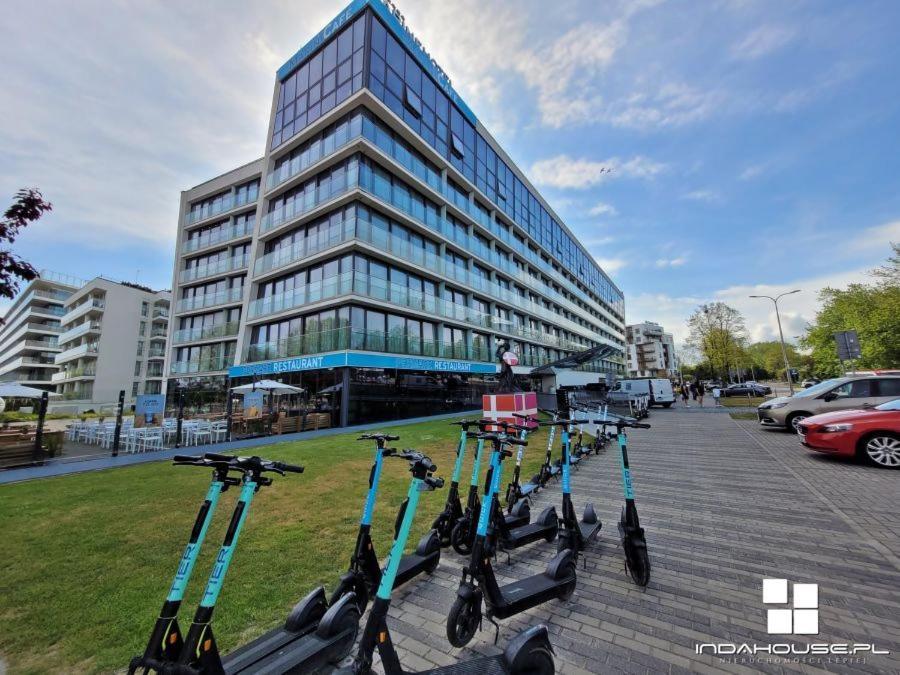 Apartamentyprzymorzu Marine***** Apartament Dwupoziomowy Z Widokiem Na Morze Kołobrzeg Buitenkant foto