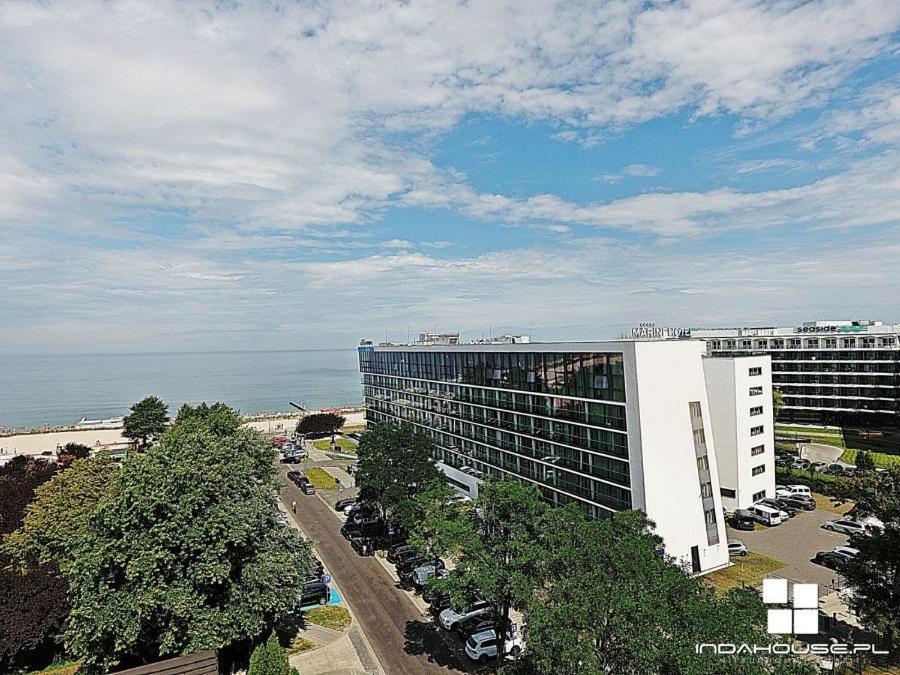 Apartamentyprzymorzu Marine***** Apartament Dwupoziomowy Z Widokiem Na Morze Kołobrzeg Buitenkant foto