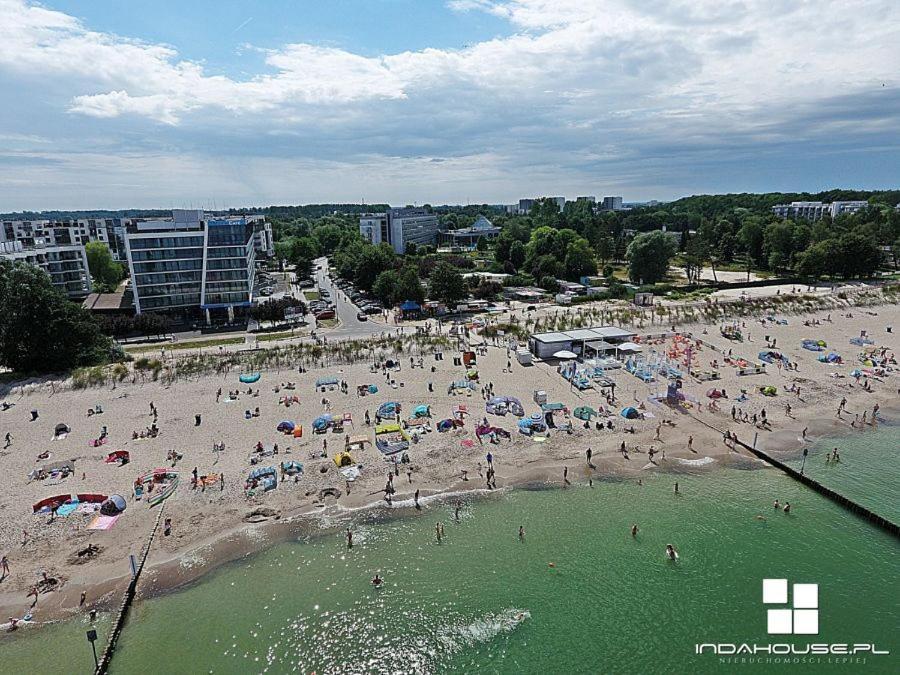 Apartamentyprzymorzu Marine***** Apartament Dwupoziomowy Z Widokiem Na Morze Kołobrzeg Buitenkant foto