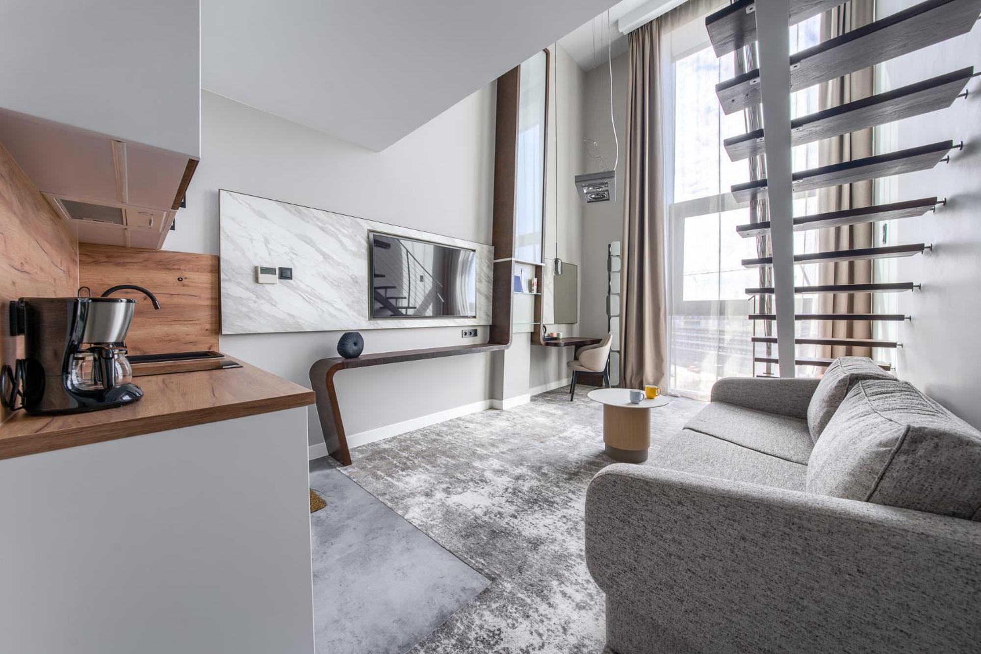 Apartamentyprzymorzu Marine***** Apartament Dwupoziomowy Z Widokiem Na Morze Kołobrzeg Buitenkant foto