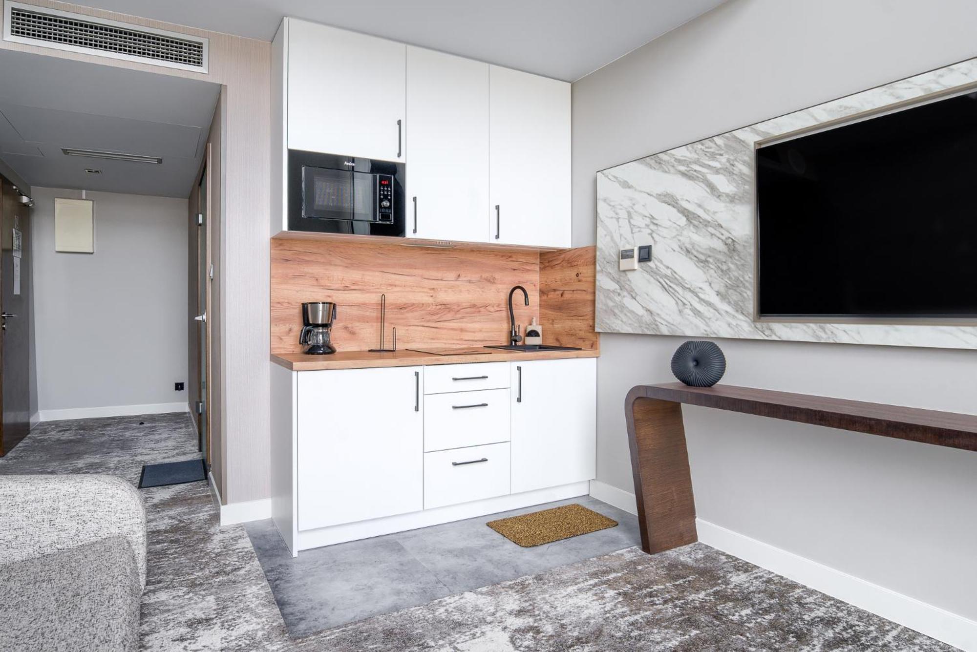 Apartamentyprzymorzu Marine***** Apartament Dwupoziomowy Z Widokiem Na Morze Kołobrzeg Buitenkant foto