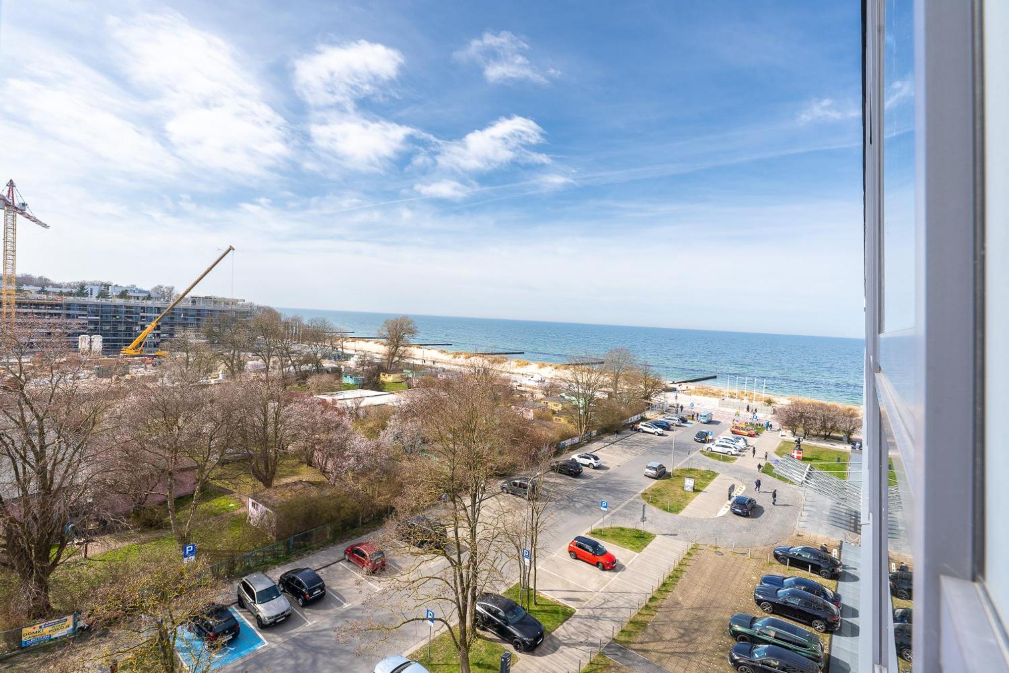 Apartamentyprzymorzu Marine***** Apartament Dwupoziomowy Z Widokiem Na Morze Kołobrzeg Buitenkant foto